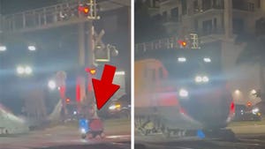 Delivery Robot Hit By Train