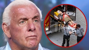 RIc flair ambulance getty tmz