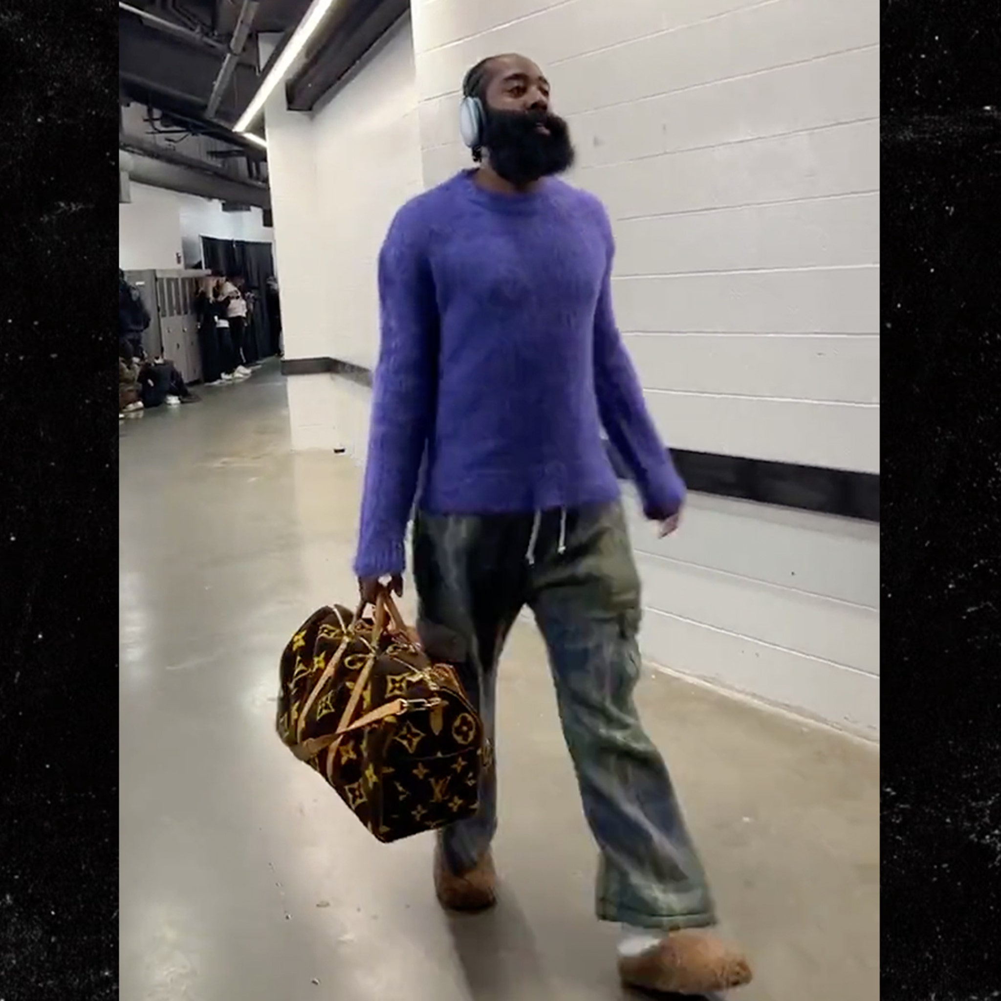 james harden outfit today
