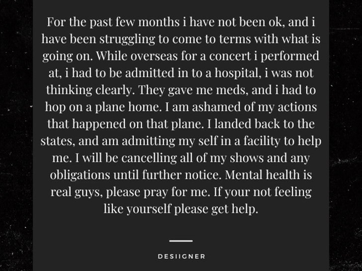 Desiigner statement