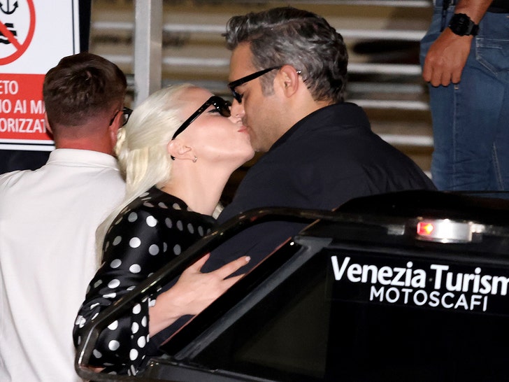 Lady Gaga Flashes Huge Engagement Ring at Venice Film Festival