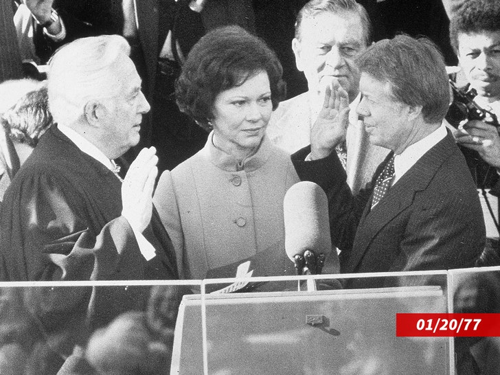 jimmy carter sworn in