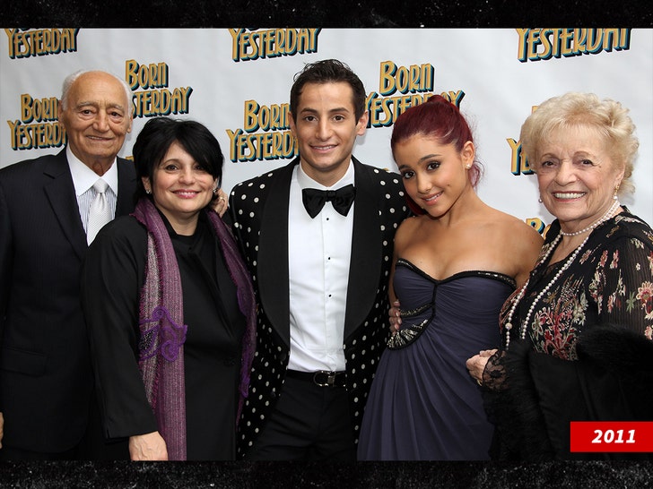 margorie grande ariana and frankie grande 2011 getty 1
