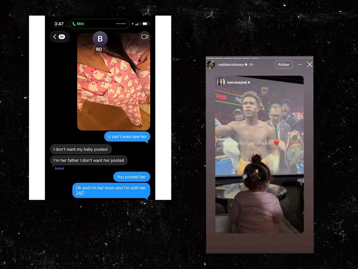 Devin Haney Ex-GF Files RFO To Modify Custody Order -- The Exhibits