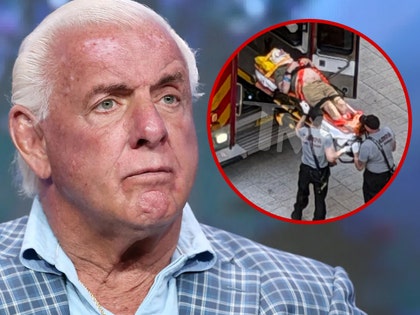 RIc flair ambulance getty tmz