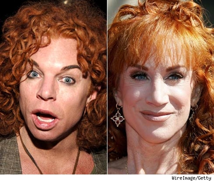 Carrot Top And Kathy Griffin Funny Ladies