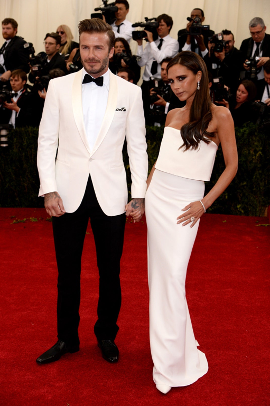 David Beckham and Victoria Beckham