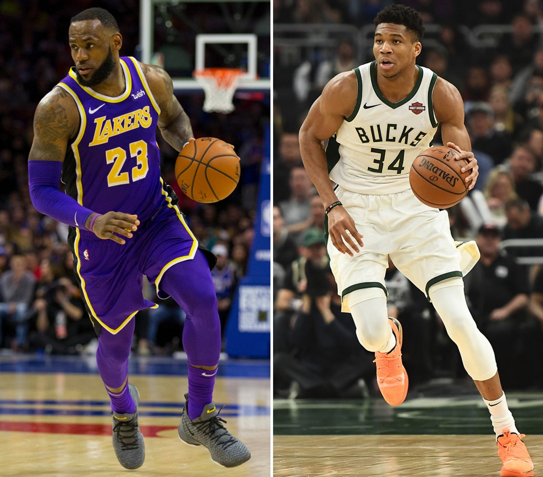 LeBron James (34) vs. Giannis Antetokounmpo (24) -- NBA All-Star Edition