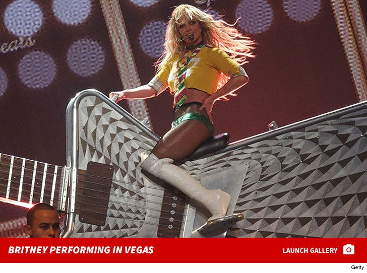 Britney Spears Performing in Las Vegas