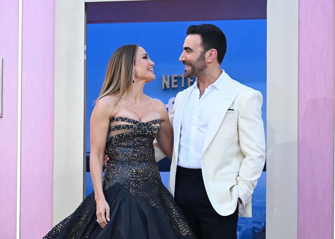 Jennifer Lopez and Brett Goldstein