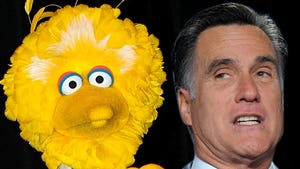 Big Bird to Mitt Romney -- Thanks for the Shoutout ... Even Though You Want Me Dead