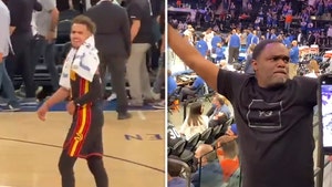 Trae Young's Dad Goes Crazy Over Son's Game-Winner, 'F*** Yeah!'