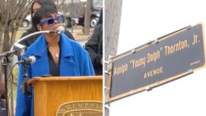 Young Dolph's Partner, Mia, Speaks at Memphis Street Sign Unveiling
