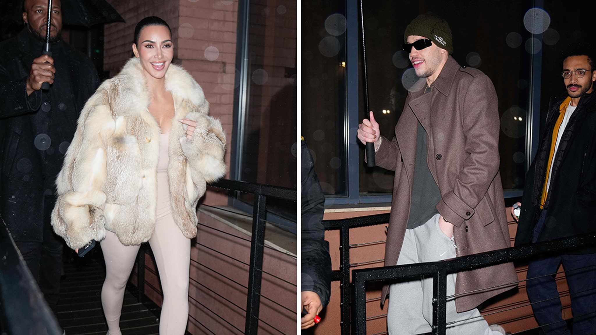 Kim Kardashian and Pete Davidson Attend Chris Rock’s Birthday