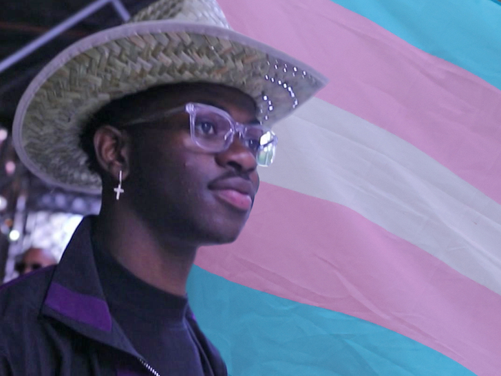 lil nas x transgender flag