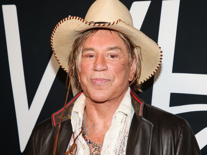 Mickey Rourke Starts GoFundMe After Facing Eviction For Over $60k In Unpaid Rent