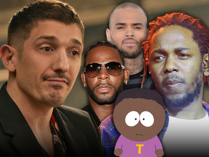 Andrew Schulz kendrick lamar chris brown r kelly tolkien black