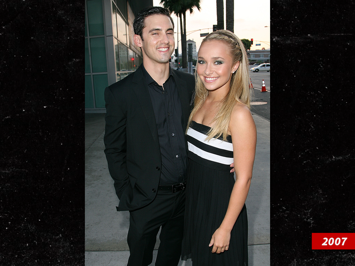 sub Milo Ventimiglia Hayden Panettiere getty 2