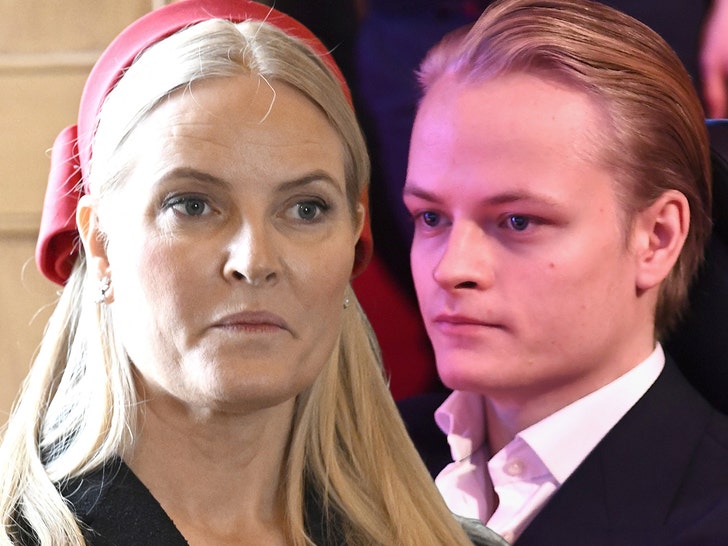 princess Mette-Marit and Marius Borg Hoiby getty 1