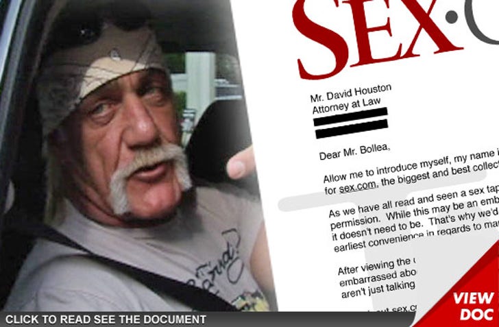 Hulk Hogan Sex Tape Leaked - Hulk Hogan -- HUGE Offer for Sex Tape