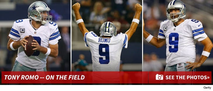 Tony Romo -- On The Field