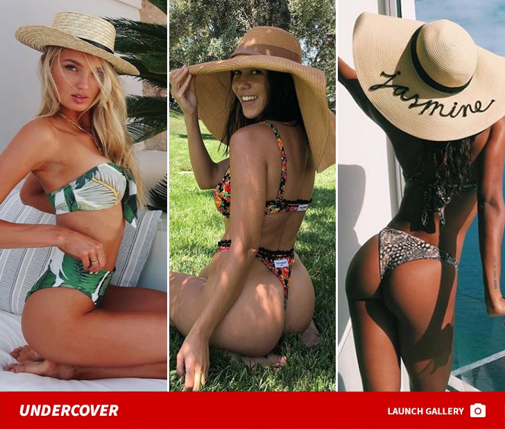 Hot Stars In Straw Hats -- Hay Girl!