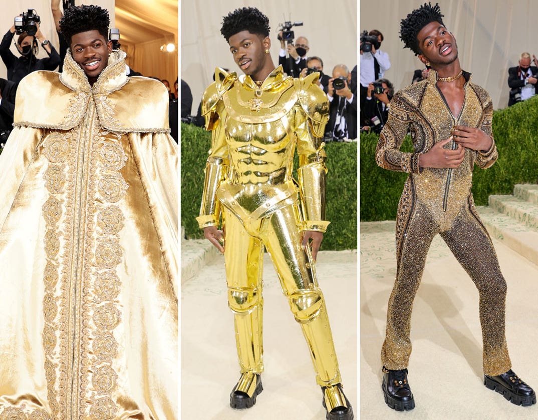 Lil Nas X Met Gala Looks