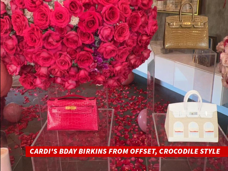 PETA Slams Offset's Crocodile Birkin Birthday Gifts For Cardi B