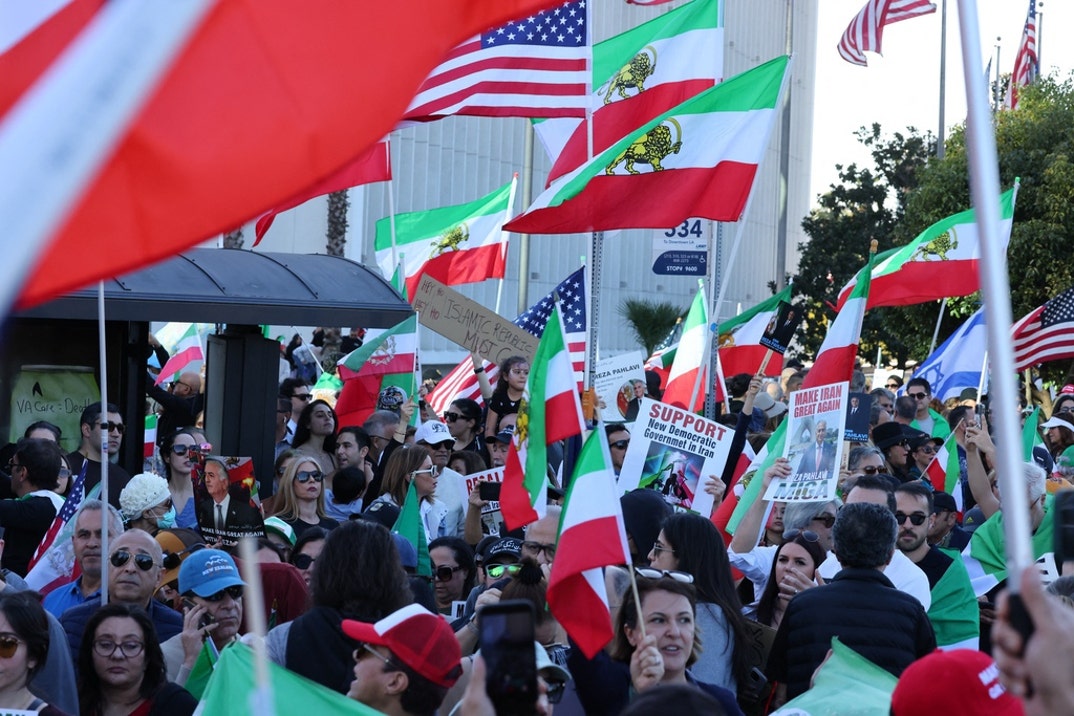 Free Iran Protest Los Angeles 5