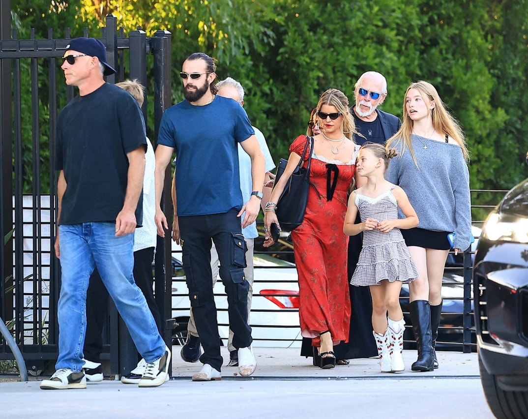 Jessica Simpson Eric Johnson Graduation 1