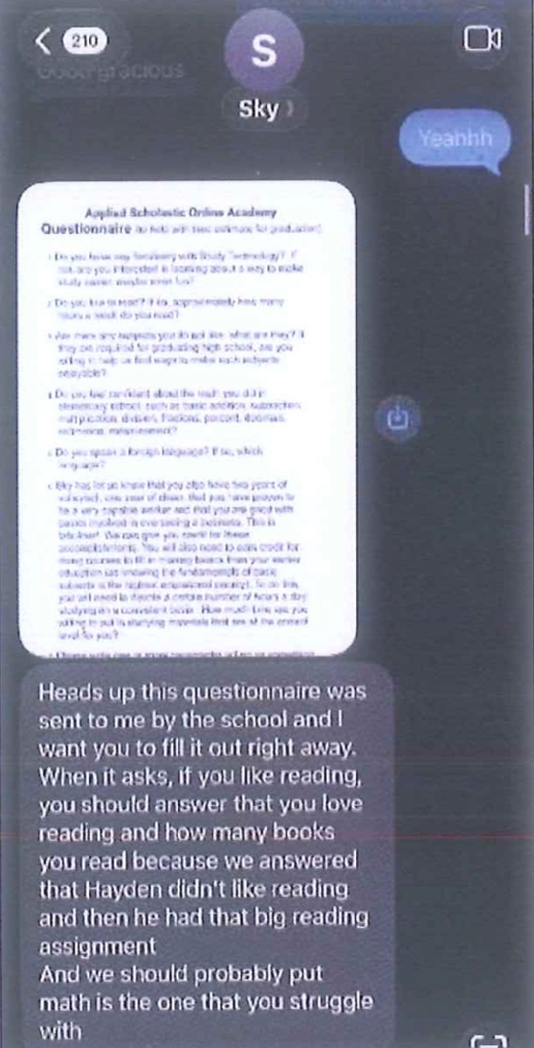 Alleged Texts Hulk Hogan Ex 0