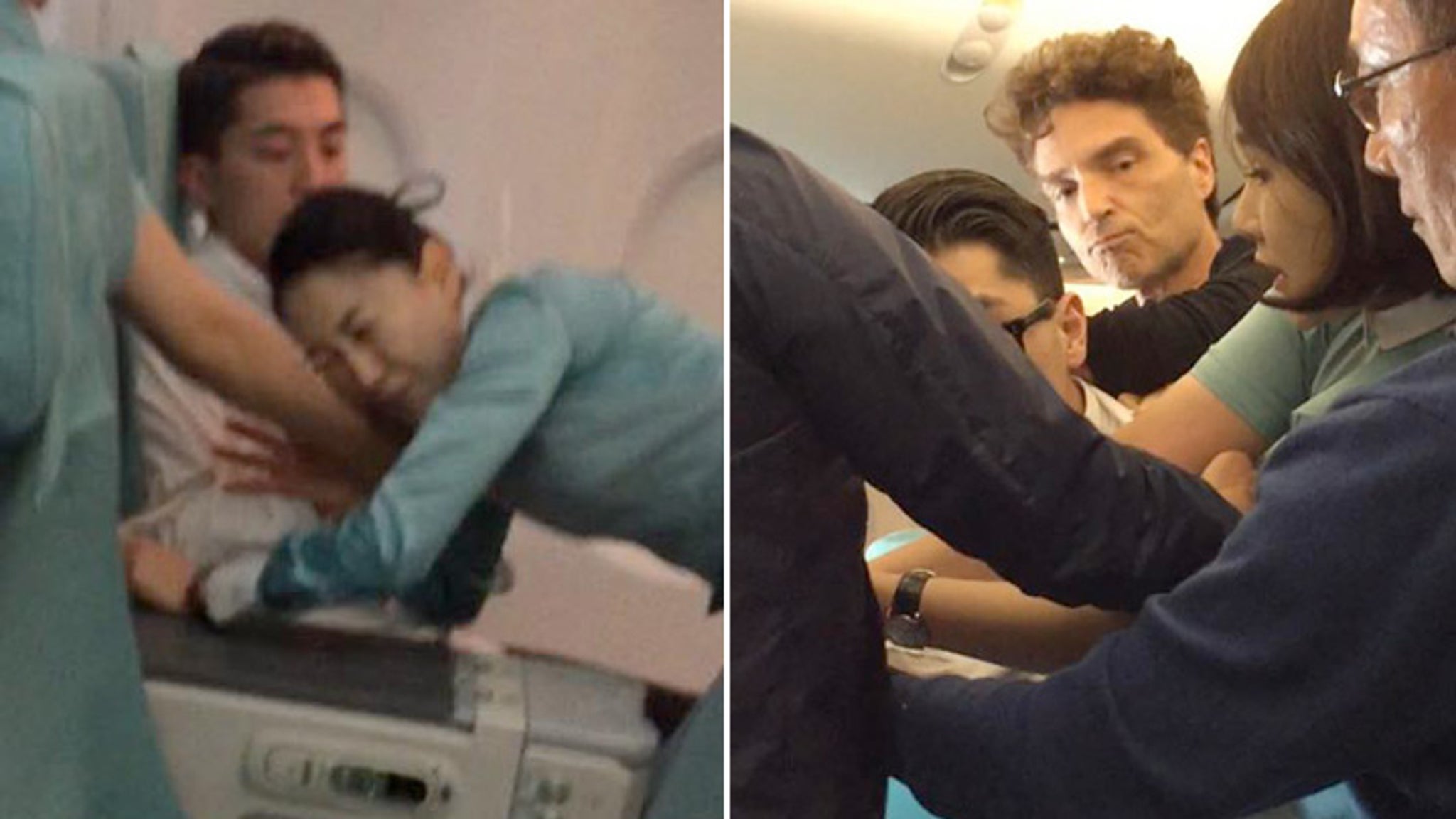 Richard Marx And Daisy Fuentes Help Take Down Attacking Passenger 