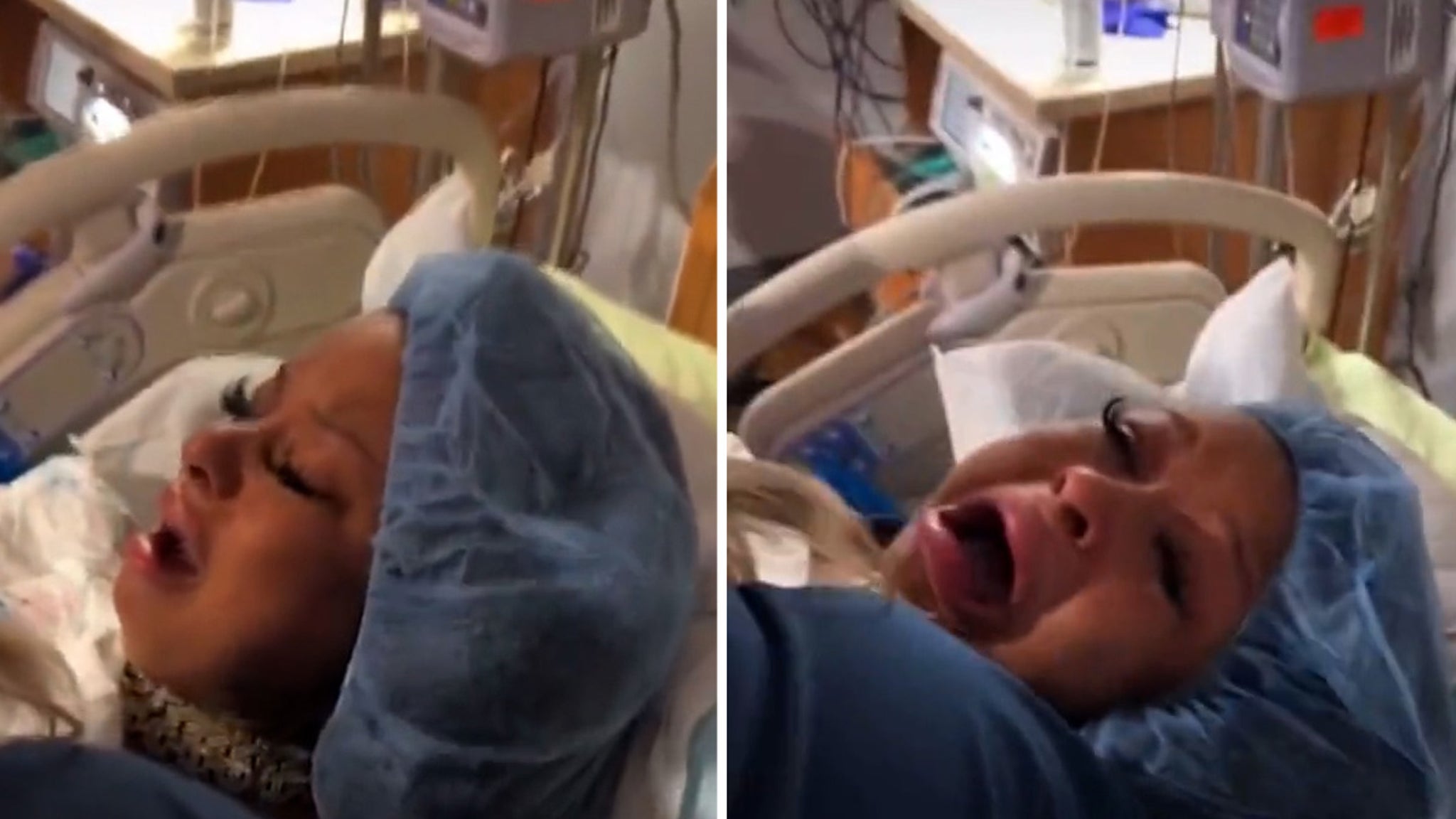 Photo of Chrisenne Rock bringt während eines Instagram Live einen kleinen Jungen zur Welt