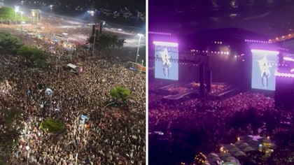 Madonna Brazil Crowd