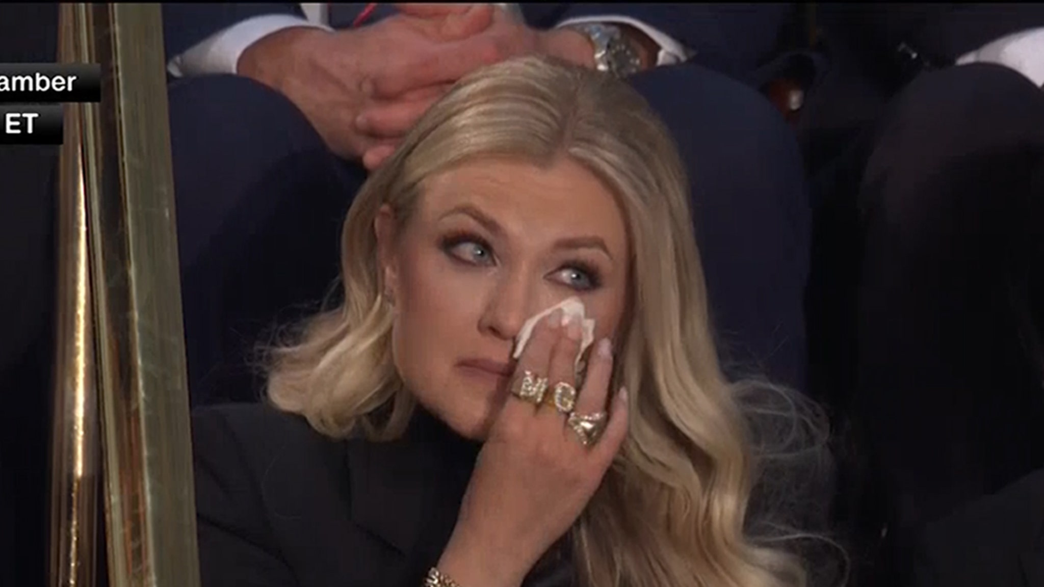 President Trump Honors Charlie Kirk at State of the Union, Erika Seen Crying