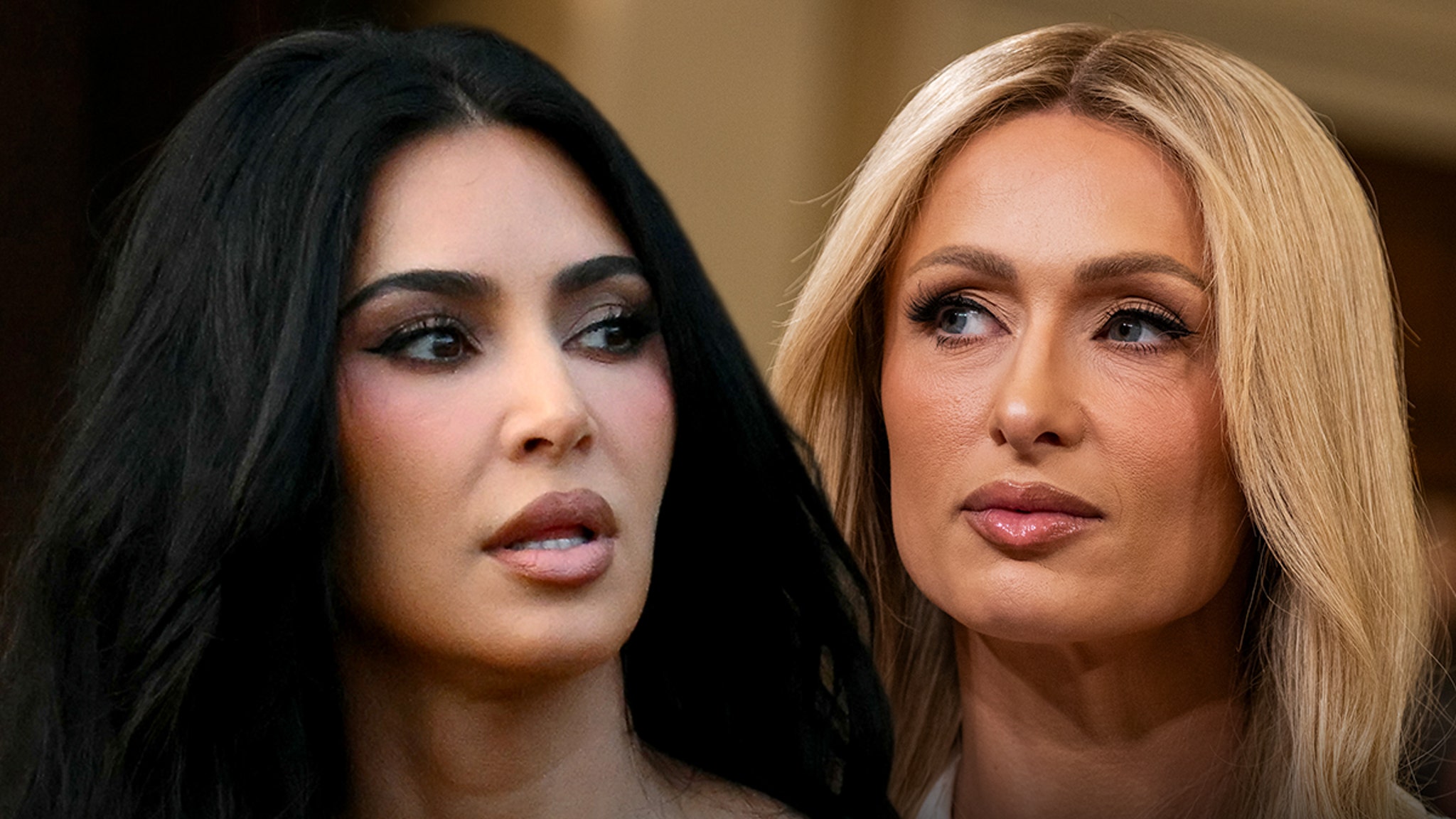 Kim Kardashian Pissed at Paris Hilton For Bailing On Her Biography 17 Times