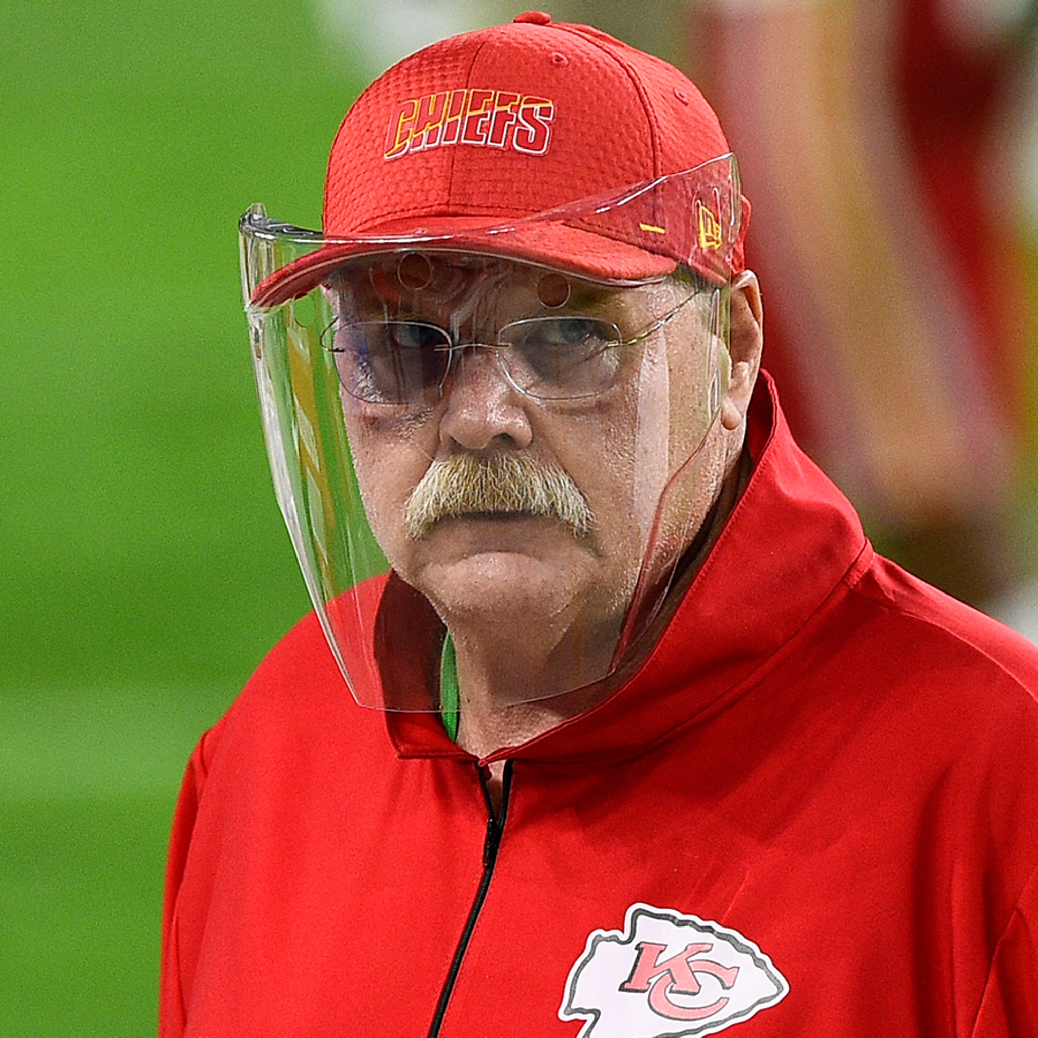 Chiefs head coach Andy Reid left the stadium in ambulance after 'feeling  ill'