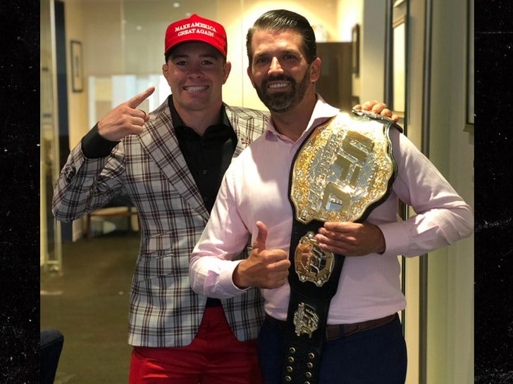 colby covington and donald trump jr
