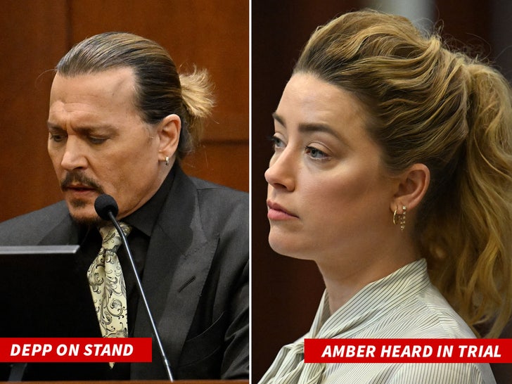 Johnny Depp Amber hears at trial