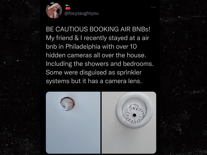 air bnb hidden camera