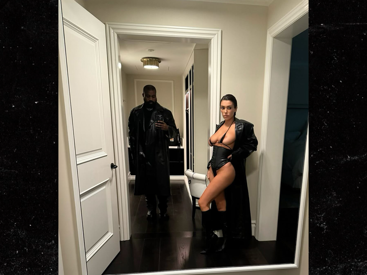 Kanye West Posts Nearly Nude Thirst Trap Pics Of Wife Bianca Censori