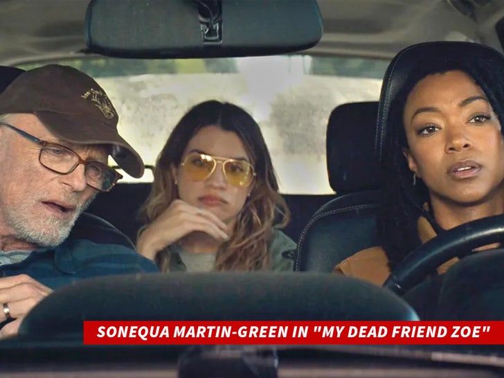 Sonequa Martin-Green in "my dead friend zoe"