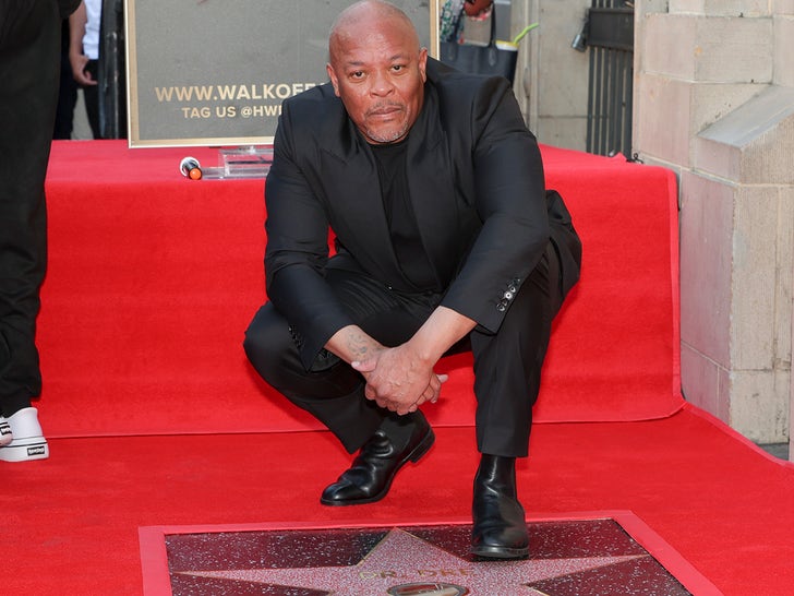 Dr. Dre Gets His Star On The Walk Of Fame