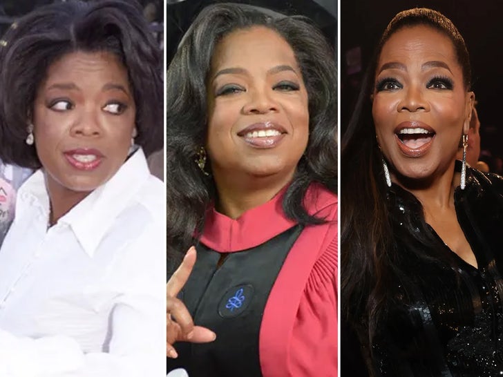 Oprah Winfrey -- Through the Years