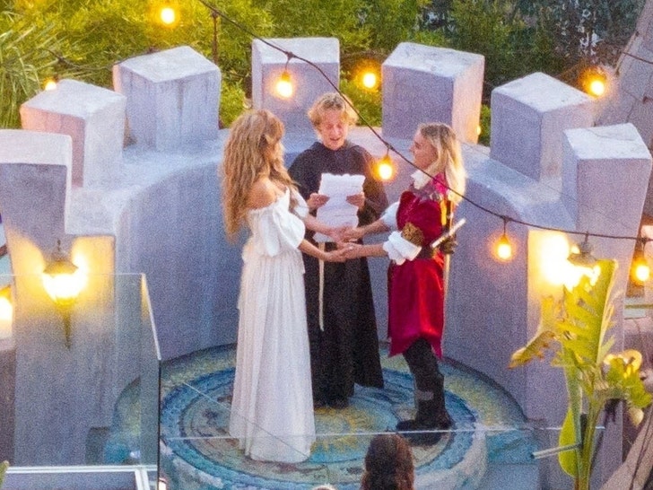 Chrishell Stause and G Flip Wedding in Hollywood