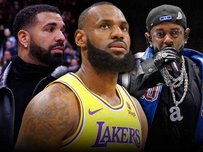 lebron drake kendrick lamar getty 1