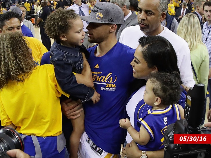 ayesha curry steph curry on the court getty