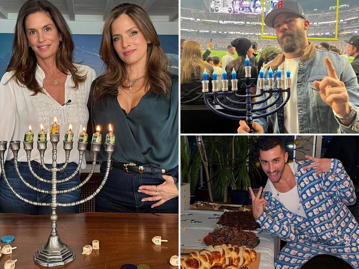 Stars Celebrating Hanukkah -- It's Lit!