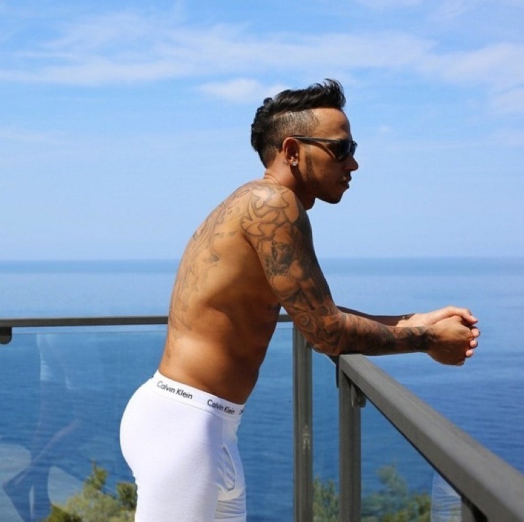 Lewis hamilton on sale calvin klein