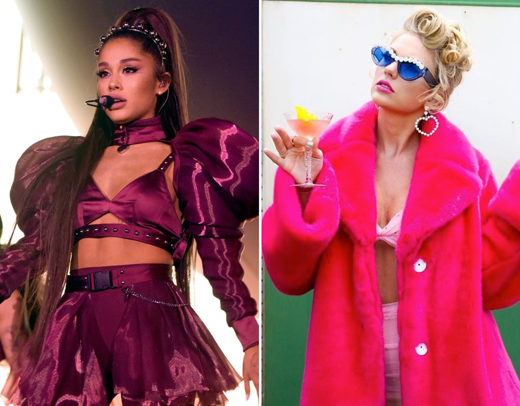 Ariana Grande (26) vs. Taylor Swift (29) -- VMAs Babes Edition
